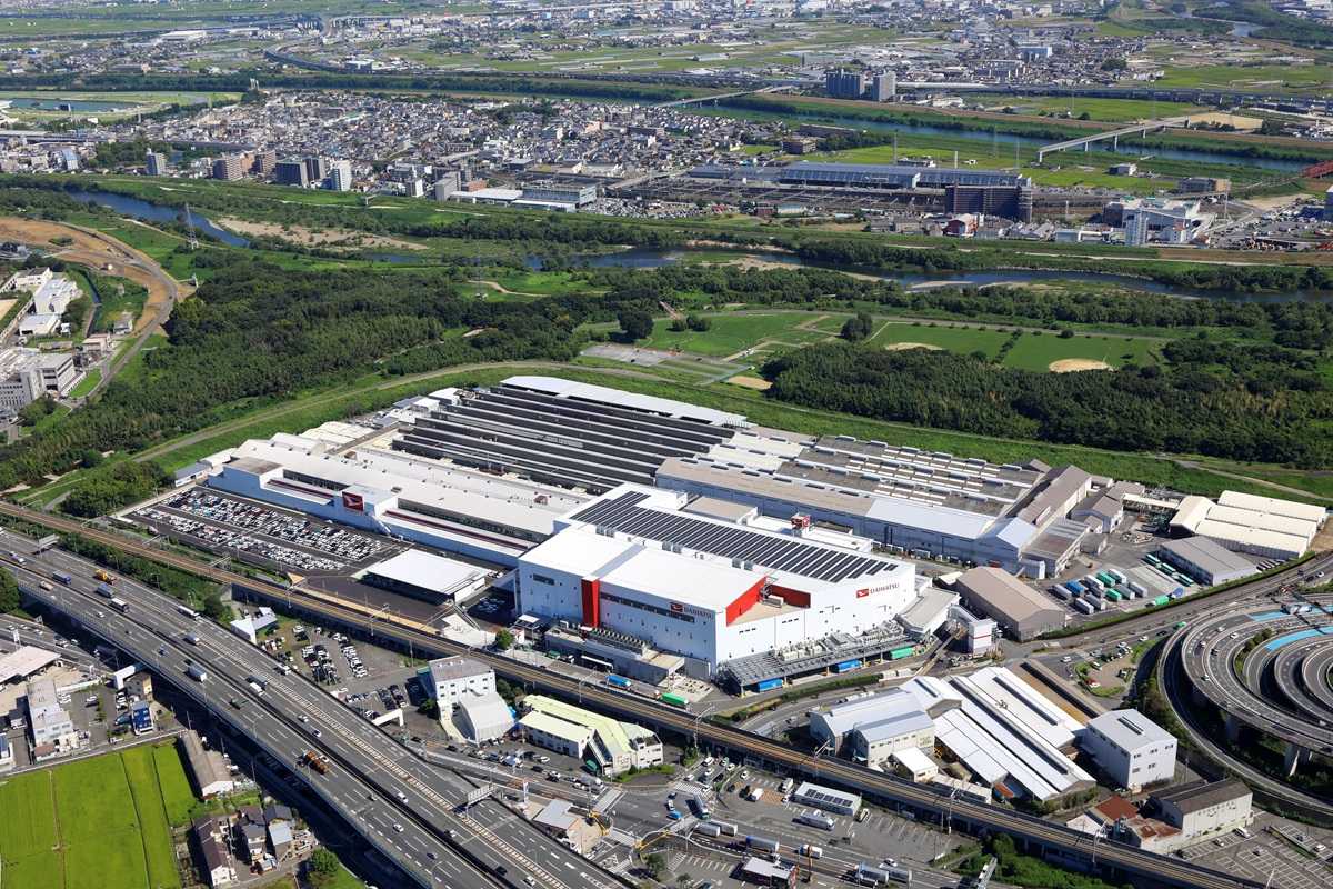 Begini Penampakan Pabrik Mobil Daihatsu di Kyoto, Jepang