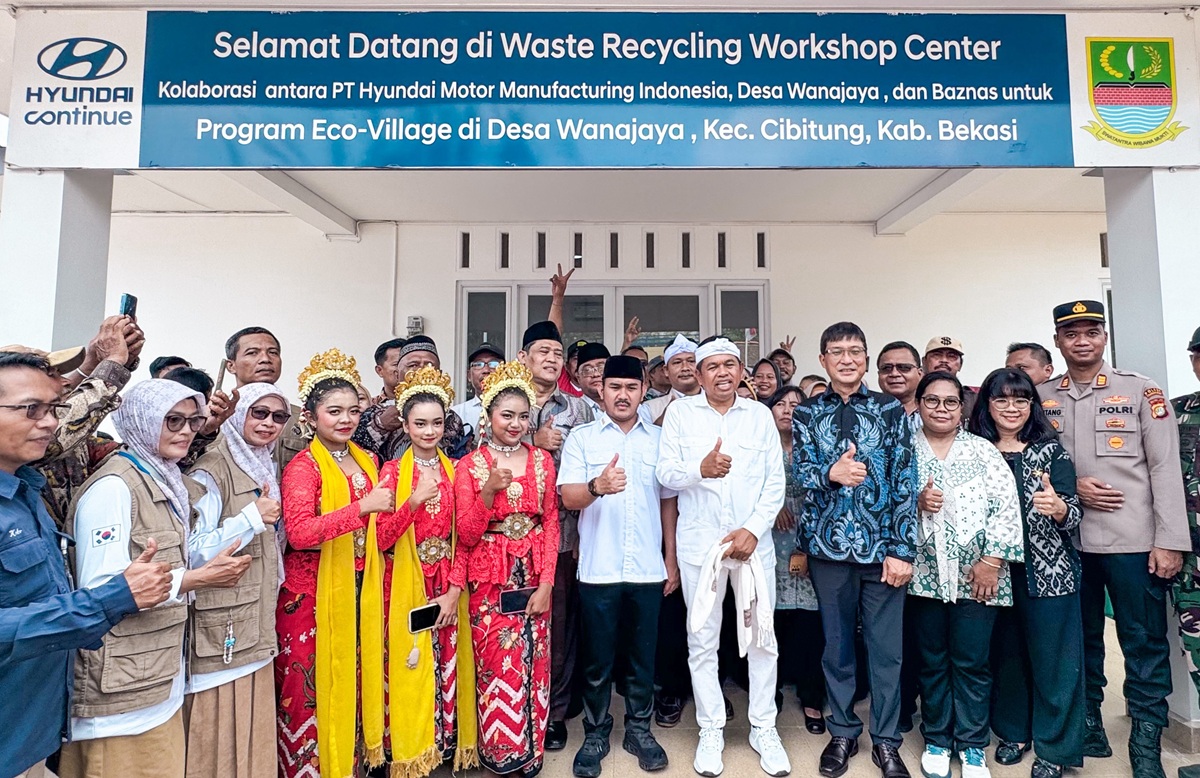 Hyundai Motor Manufacturing Indonesia Resmikan Fasilitas Produksi Pelet Plastik di Hyundai Wanajaya Waste Recycling Center 1 Hyundai Motor Manufacturing Indonesia Resmikan Fasilitas Produksi Pelet Plastik di Hyundai Wanajaya Waste Recycling Center