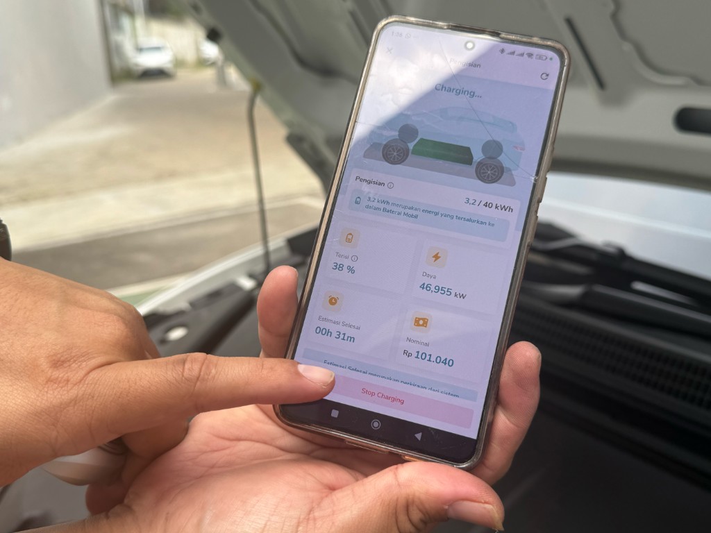 SolusiNETAChargingTersangkut