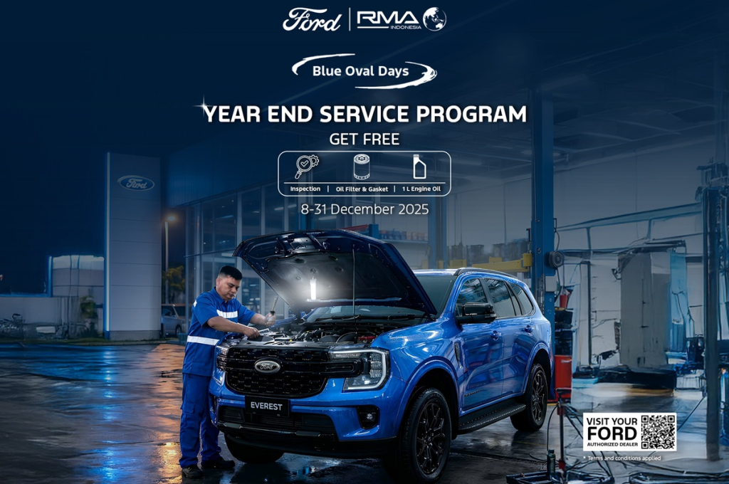 Ford RMA Indonesia Hadirkan Program Ford Year-End Service - Otokini