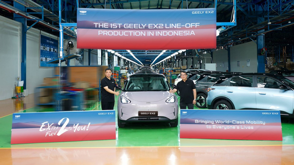 Perkuat Komitmen di Indonesia, Geely Mulai Perakitan Lokal EX2 2 Geely 1 1