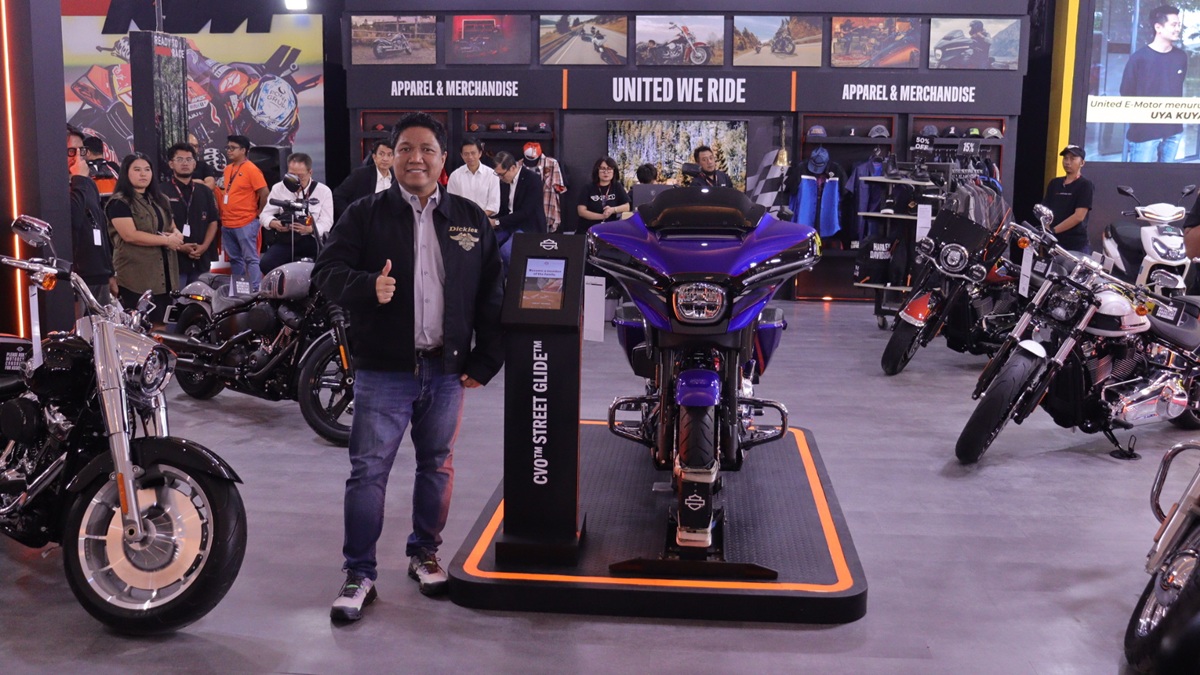 Harley-Davidson Kembali ke IIMS 2026, Hadirkan CVO Street Glide-Blue Streak