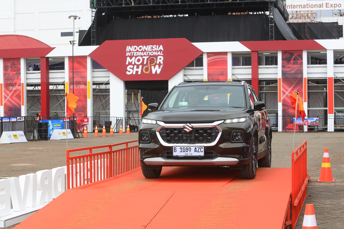 Test Drive Suzuki Grand Vitara di IIMS 2026, Begini kata Pengunjung