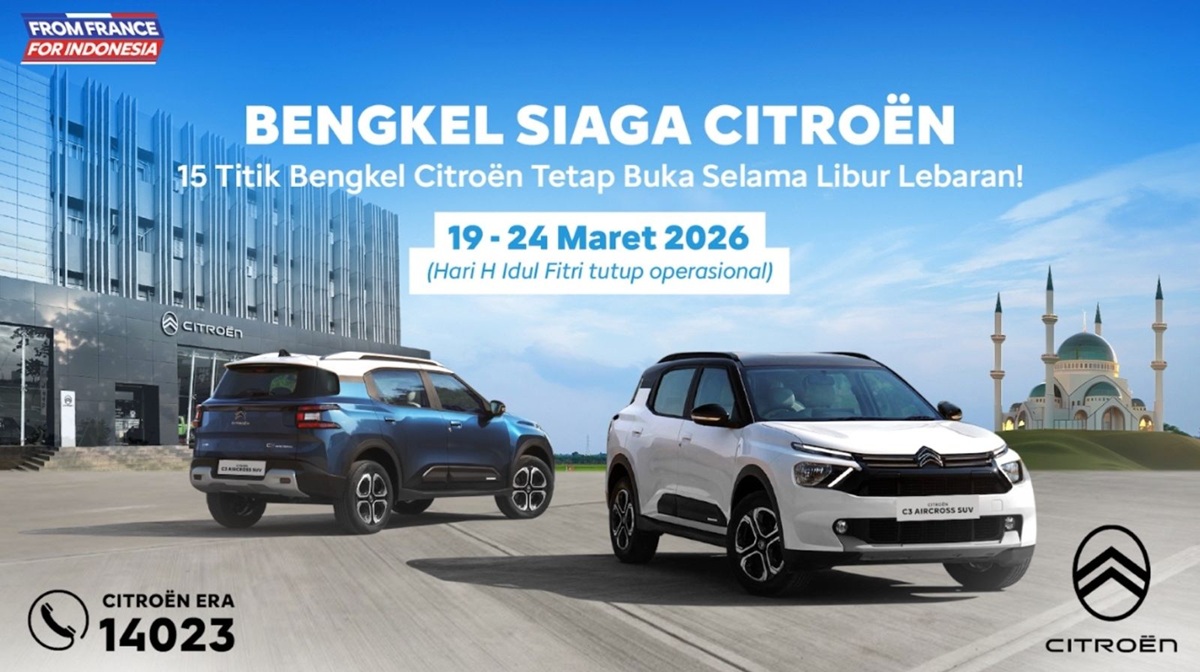 Citroën Hadirkan Aftersales Ramadan 2026, Siapkan Kendaraan Prima untuk Mudik Lebaran 1 Citroën Hadirkan Aftersales Ramadan 2026, Siapkan Kendaraan Prima untuk Mudik Lebaran