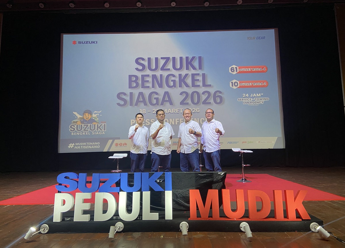 Suzuki Siapkan 71 Bengkel Siaga Temani Pemudik Lebaran 2026