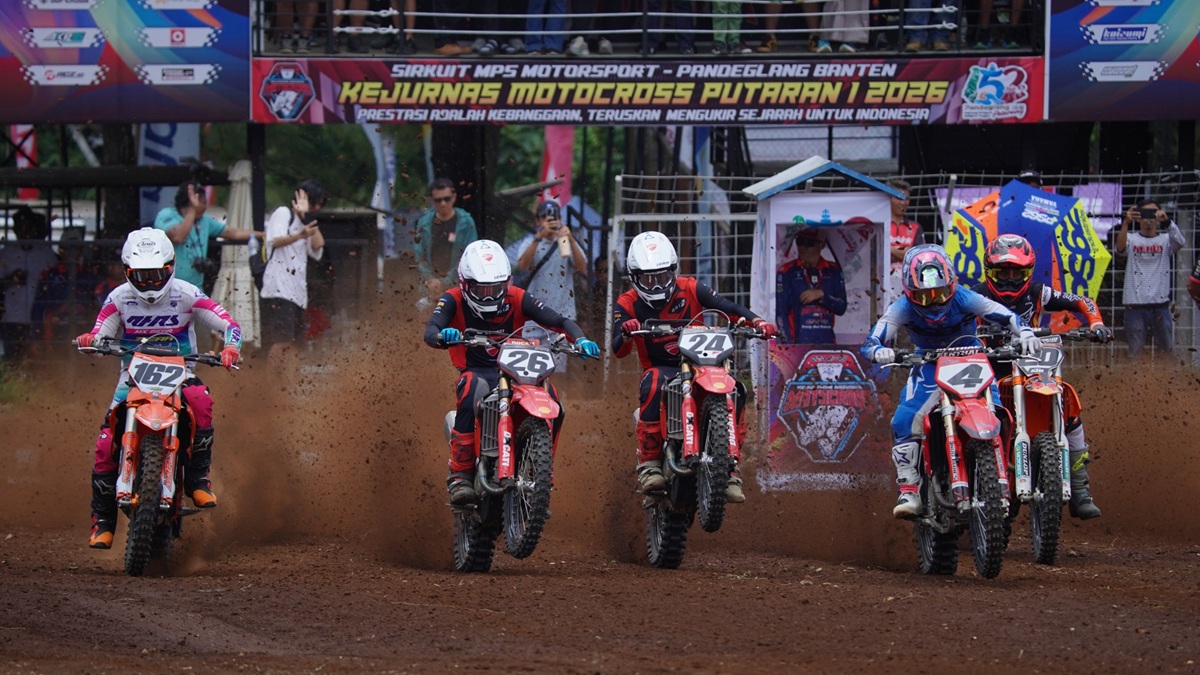 Ducati MX Team Indonesia Dominasi Putaran Perdana Kejurnas Motocross 2026