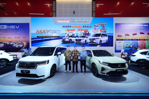 Honda Tampilkan Line-up Hybrid e:HEV dan Program MAYgic Honda di IIMS Surabaya 2026