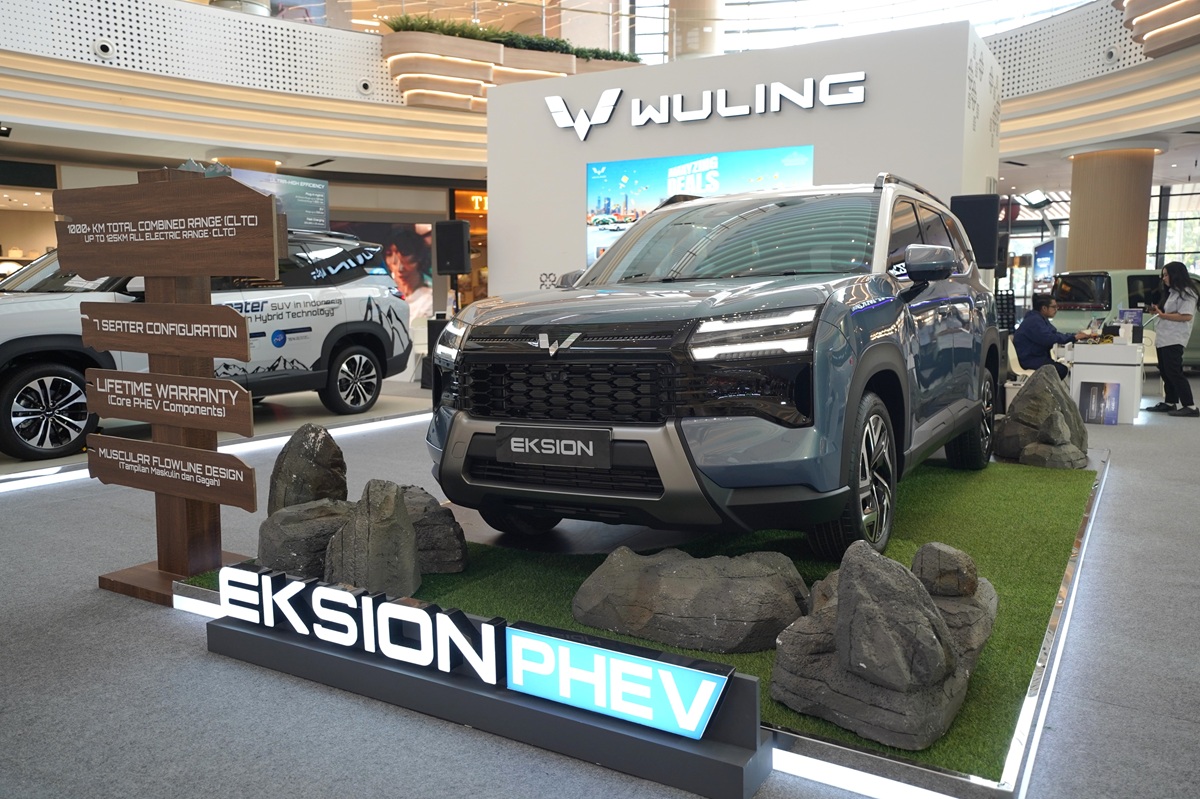 Wuling Eksion, SUV 7-Seater Resmi Hadir di Bekasi