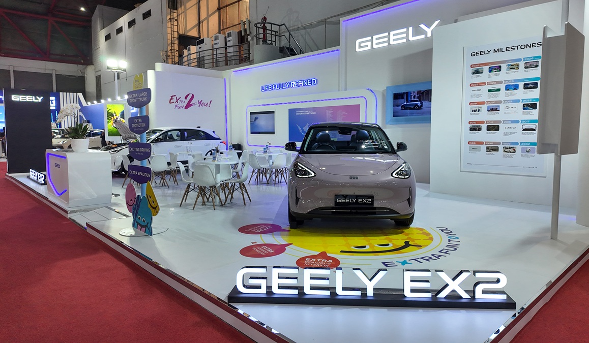 Geely Gandakan Produksi EX2 di Indonesia, Waktu Tunggu Kini Hanya Satu Bulan