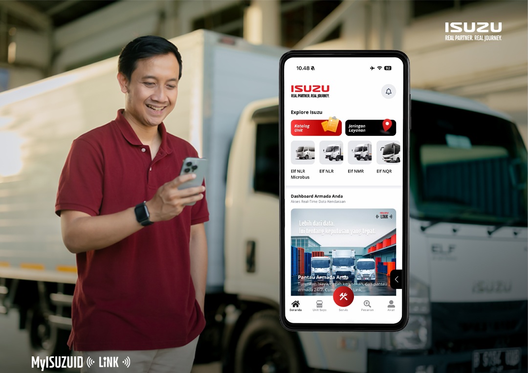 Isuzu Dorong Keselamatan Armada dengan Integrasi MyIsuzuID dan Isuzu Link 1 Isuzu Dorong Keselamatan Armada dengan Integrasi MyIsuzuID dan Isuzu Link