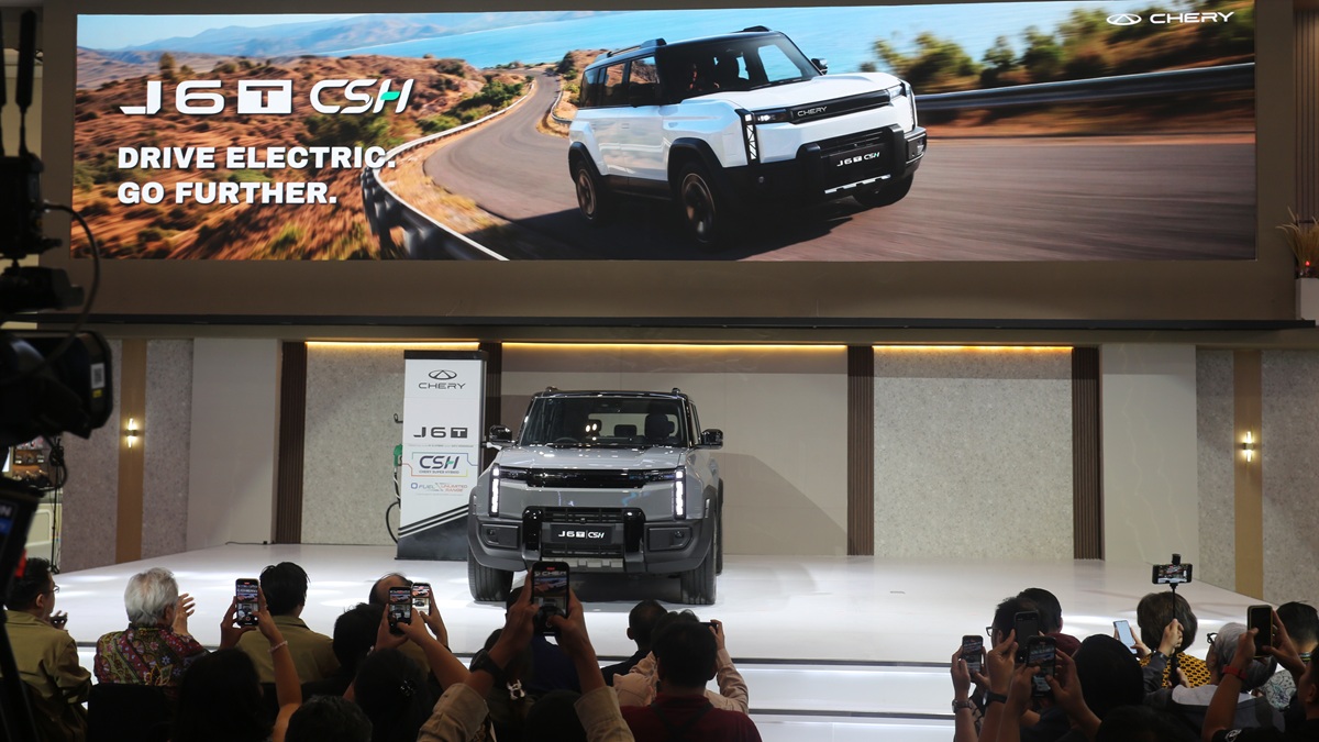 Chery J6T CSH, SUV Berteknologi REEV Resmi Diperkenalkan di GIIAS 2026