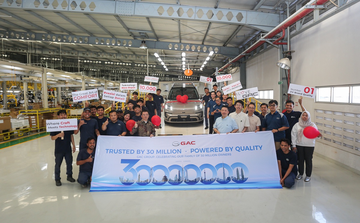 GAC Group Tembus Produksi Global 30 Juta Unit, Hadirkan Mobilitas Berkualitas di Indonesia