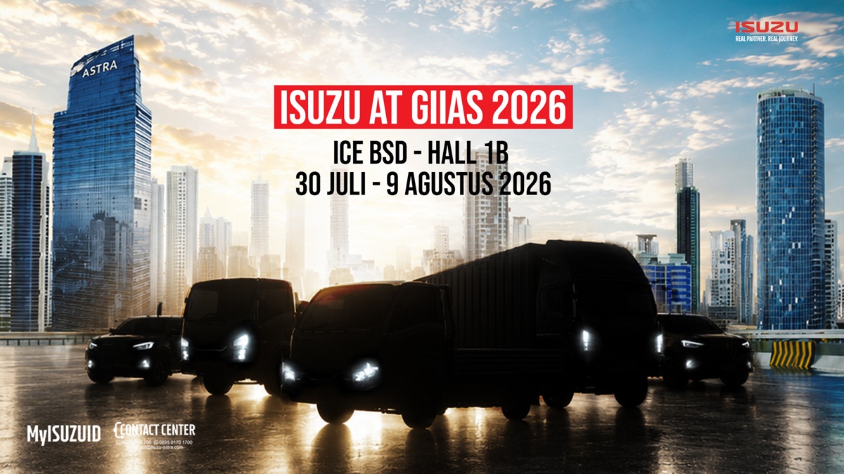 Isuzu Siap Ramaikan GIIAS 2026, Tampilkan Kendaraan Niaga untuk Beragam Sektor Usaha