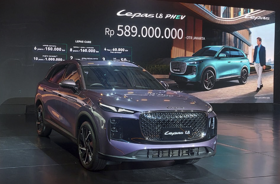 LEPAS L8 Dibanderol Rp 589 juta, Perkuat Posisi di Segmen SUV Premium