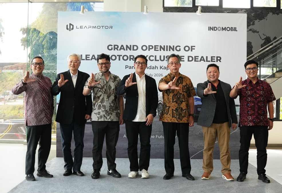 Leapmotor Resmikan Dealer Perdana di Indonesia, Perkuat Jaringan Kendaraan Listrik