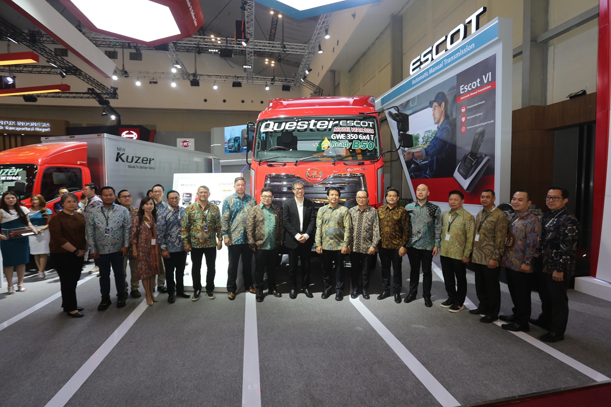 UD Trucks Luncurkan Quester Model Year 2026 di GIIAS 2026, Kini Lebih Efisien dan Siap Gunakan B50