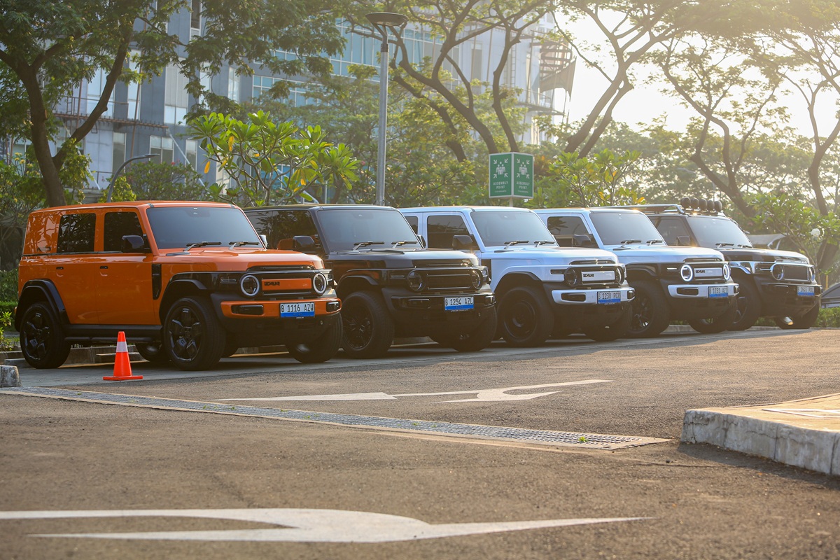 iCAR V23 Pimpin Penjualan SUV Boxy Listrik di Sejumlah Pasar Global
