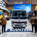 Mitsubishi Fuso Serahkan eCanter ke Fastana Logistik, Perkuat Ekosistem Truk Listrik di Indonesia
