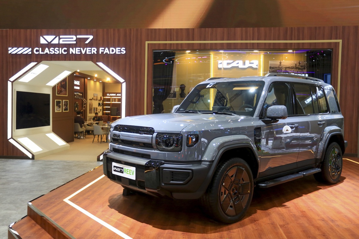 iCAR V27, Usung Teknologi Golden REEV dengan Jarak Tempuh Lebih dari 1.200 Km