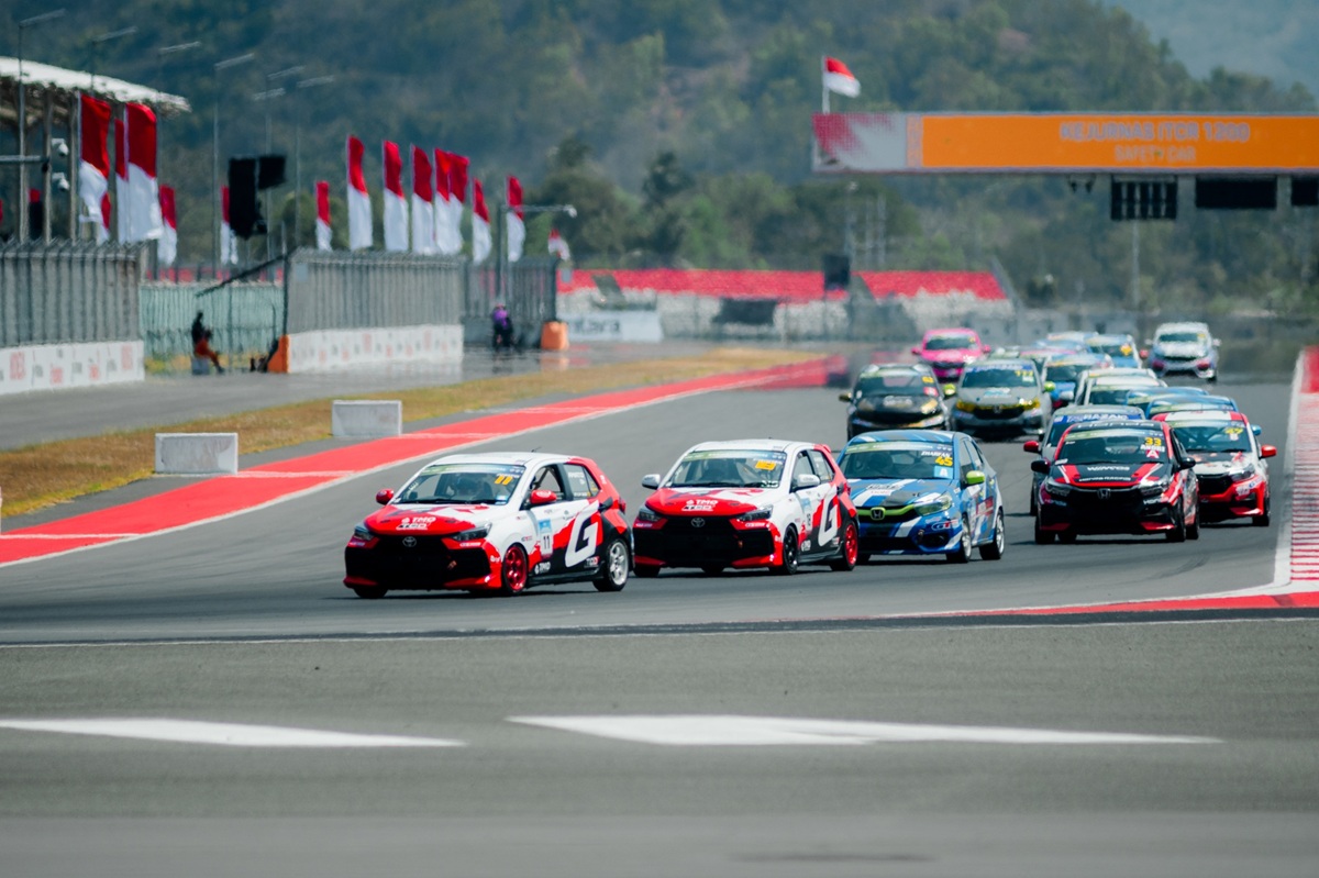 TOYOTA GAZOO Racing Indonesia Kembali Naik Podium, Kuasai Kelas Non Seeded