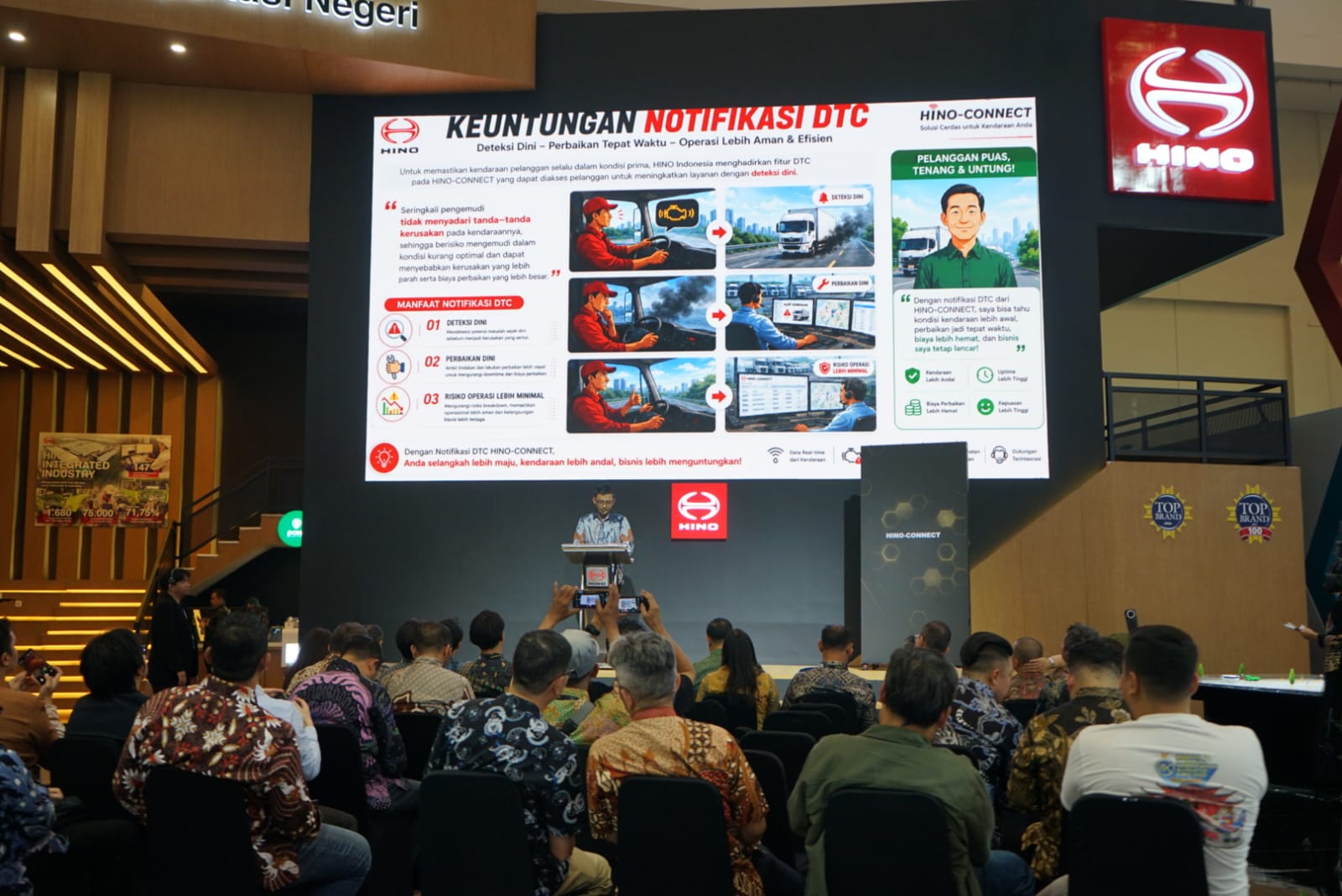 Hino Luncurkan Fitur DTC di Hino Connect, Pantau Gangguan Armada Secara Real-Time