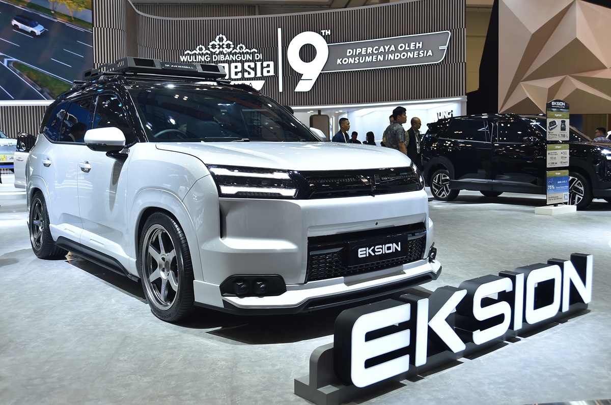 Wuling Eksion Bergaya Urban Lifestyle Jadi Sorotan di GIIAS 2026
